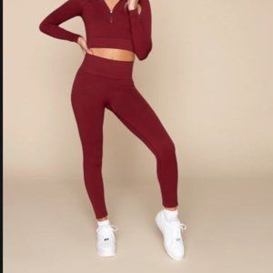 TALA Zinnia Leggings - Regular Burgundy XS